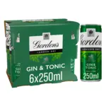 Gordons Tonic 6x250ml