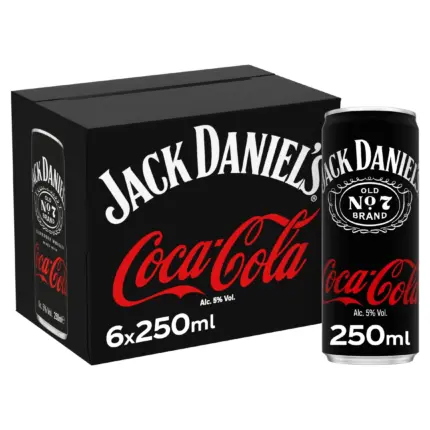 Jack Daniels Coca Cola 6x250ml