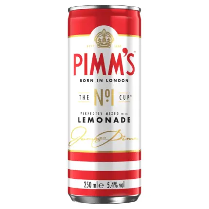 Pimms No 1 Lemonade Ready To Drink Premix 250ml