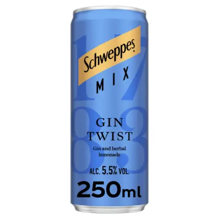 Schweppes Mix Gin Twist Cocktail 250ml