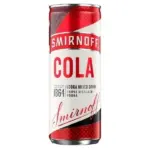 Smirnoff Cola PMP Cans 12 X 250ml Case 2