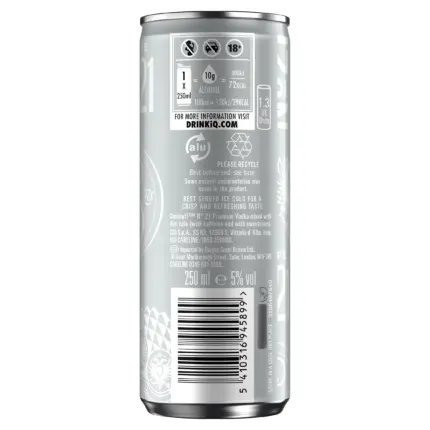 Smirnoff Vodka Diet Cola Can 5 Vol 250ml 2