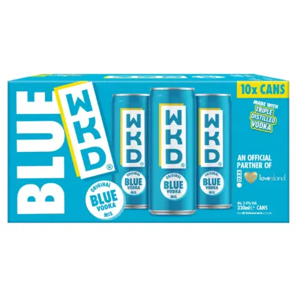 WKD Blue 3 4 10x330ml Can